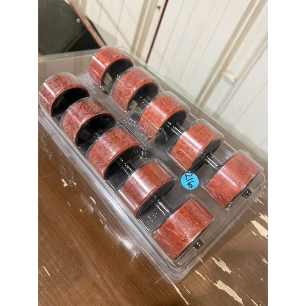 Continuous Craft Roller Rubber Stamps Set (216)